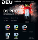 DEU D5 Pro Pods - Compatible Relx Infinity 2nd